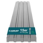 Revtement de mur et toit tles mtallique tle trapzodale lot de 15 tles tle avec vis 115 x 45 cm ...
