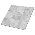 Revetement mural carreaux de vinyle carrelage pvc adhsif - 9x30x30 - patchwork de bton. - carreaux ...