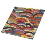 Revetement mural carreaux de vinyle carrelage pvc adhsif - 9x30x30 - vagues patchwork - carreaux autocollants ...