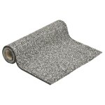 Rev�tement de pierre - vidaxl - gris - 200x100 cm - 100% polyester - r�sistant aux uv