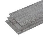 Rev�tement de sol pvc - dalles autocollantes - 502 m� - pour salon - imperm�ables - 36 pi�ces - gris ...