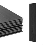 Rev�tement de sol pvc relaxdays autocollant 5 m� / 36 pi�ces bois salle de bain cuisine dalles 91 x 15 ...