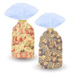 Revillon assortiment de 60 papillotes chocolat praliné & pâtes de fruits 2 sachets de 30 pièces Revillon assortiment de 60 papillotes chocolat praliné & pâtes de fruits 2 sachets de 30 pièces