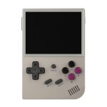 Rg35xx - jeu video console rtro - support multi - format cartes tf 64g et 256g gris