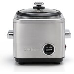 Rice cooker 800g riz et crales multicuiseur vapeur et maintien au chaud fil rtractable acier inoxydable ...
