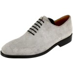 Richelieu homme de ville en cuir daim gris rg01 40