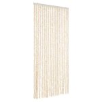 Rideau anti - mouches - vidaxl - 100x230 cm - beige - synth�tique - int�rieur