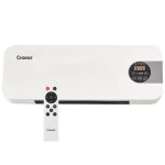 Rideau dair � ventilateur cronos 1500w faible consommation d�nergie grand angle de soufflage t�l�commande ...