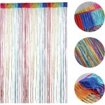 Rideaux d�coratifs 100 x 200 cm glands de fen�tre moustiquaires s�parateurs salle de mariage de no�l ...