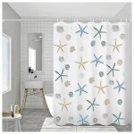 Rideau de douche 200 * 220cm anti - moisissure rideau de douche tanche anti - bactrien rideau de baignoire ...