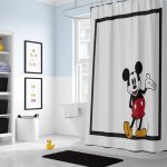 Rideau de douche disney mickey mouse