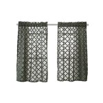 Rideaux - lakdd - voilage - gris encre - transparent - style campagne