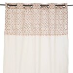 Rideau enfant - atmosphera - multicolore - 140x260 cm - coton - ?illets