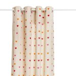 Rideau enfant imprim romy beige 140x260cm - atmosphera createur dinterieur