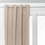 Rideau isolant occultant soana blanc ivoire 140x260cm - atmosphera createur d'interieur - ivoire Rideau isolant occultant soana blanc ivoire 140x260cm - atmosphera createur d'interieur - ivoire