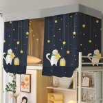 Rideau lit superpos� occultant tente lit couvre - lits baldaquin anti - moustiques �tudiants.