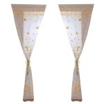 Rideaux en mousseline de soie à imprimé papillon vintage pour la décoration intérieure Rideaux en mousseline de soie à imprimé papillon vintage pour la décoration intérieure