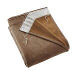 Rideau occultant 140 x 260 cm ? galon fronceur couture invisible ? blackout & polaire ? bjorn camel