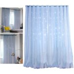 Rideau occultant toil rideaux occultants rideaux occultants pour enfants rideau de fentre?e009