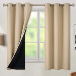 Rideaux occultants thermiques pour chambre doubles couches isolantes (1067x160 cm) Rideaux occultants thermiques pour chambre doubles couches isolantes (1067x160 cm)