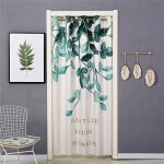 Rideau de porte rideau occultant 120 * 190 cm pour la maison et lintrieur pour fentre et porte isolation ...