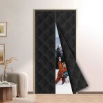 Rideau de protection thermique magnétique pour portes - rideau de porte thermique contre le froid et ... Rideau de protection thermique magnétique pour portes - rideau de porte thermique contre le froid et ...