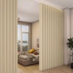 Rideaux de sparation  oeillets sparateur de pice thermique isolant impermable pour salon chambre ...