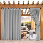 Qelus rideau thermique � pattes de fen�tre draperies imperm�able - occultant thermiques uv blackout - ...