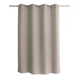 Rideau uni � oeillets naturel 140x180 cm