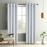 Rideaux de velours lot de 2 rideau salon occultant - 132x213cm - blanc - draperies thermique pour chambre ... Rideaux de velours lot de 2 rideau salon occultant - 132x213cm - blanc - draperies thermique pour chambre ...