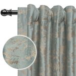 Rideaux en velours doux chambre rideau occultant thermique isolant anti chaleur pour salon 2 panneaux ... Rideaux en velours doux chambre rideau occultant thermique isolant anti chaleur pour salon 2 panneaux ...