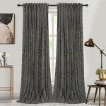 Rideaux en velours doux chambre rideau occultant thermique isolant anti chaleur pour salon 2 panneaux ... Rideaux en velours doux chambre rideau occultant thermique isolant anti chaleur pour salon 2 panneaux ...