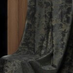 Rideaux en velours doux chambre rideau occultant thermique isolant anti chaleur pour salon 2 panneaux ...