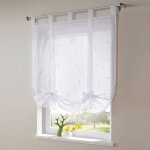 Rideaux voilages fenetre store romain broderie rideau intrieur pour dcoration salon chambre balcon 60 ... Rideaux voilages fenetre store romain broderie rideau intrieur pour dcoration salon chambre balcon 60 ...