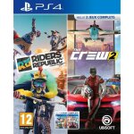 Riders republic + the crew 2 - jeu ps4 - compilation