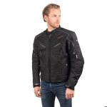 Rider - tec - blouson de moto homme urban rider - tec textile noir - xxxxl