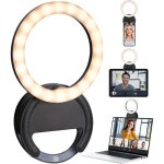 Ring light telephonetemp�rature de couleur r�glable 3000k - 7000kluminosit� r�glable � 5 vitessespour ...