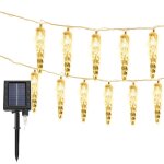 Riossad 80 led glaçons guirlande lumineuse solaire noël jardin extérieur intérieur Éclairage Riossad 80 led glaçons guirlande lumineuse solaire noël jardin extérieur intérieur Éclairage
