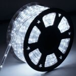 Riossad guirlande led - 20m ip44 - blanc froid pour jardin mariage fte dcoration de nol