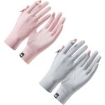 �risingff 2 paires de gants de protection solaire pour femmes gants de conduite anti - uv gants pour ...