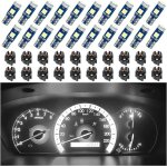 �risingff lot de 20 led t5 pour tableau de bord de voiture �clairage ultra - brillant pour tableau de ...