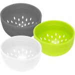 ®risingff lot de 3 mini passoires gigognes pour canettes - petites passoires et tamis peu encombrants ... ®risingff lot de 3 mini passoires gigognes pour canettes - petites passoires et tamis peu encombrants ...