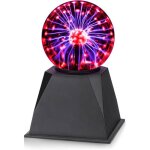 risingff boule plasma 4 pouces lampe plasma tactile et sonore jouet ducatif de qualit veilleuse magique ...