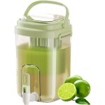 risingff bouteille deau froide 2l sans bpa avec robinet pour jus limonade convient pour le camping la ...