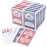 risingff cartes  jouer paquet de 12 jeux de cartes en vrac format poker index standard pour blackjack ...