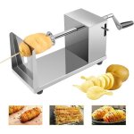 risingff coupe - pommes de terre en spirale en acier inoxydable pour fruits et pommes de terre