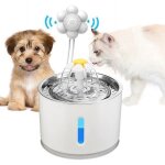 �risingff fontaine � eau intelligente avec d�tecteur de mouvement pour chat et chien