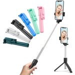 ®risingff perche à selfie avec télécommande sans fil 4 en 1 compatible avec iphone 15 / 14 / 13 / 12 ... ®risingff perche à selfie avec télécommande sans fil 4 en 1 compatible avec iphone 15 / 14 / 13 / 12 ...