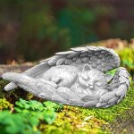 risingff statue commmorative de chat dcoration dailes dange