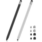 �risingff stylet capacitif universel 2 en 1 pour �cran tactile pour iphone / ipad / tablette pro (noir ...